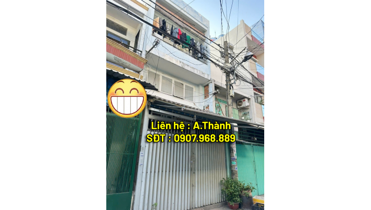 Cho thuê nhà 3m5 x 10m , 1 trệt 1 lửng 1 lầu , Bình Tiên , Phường 7 ,Quận 6